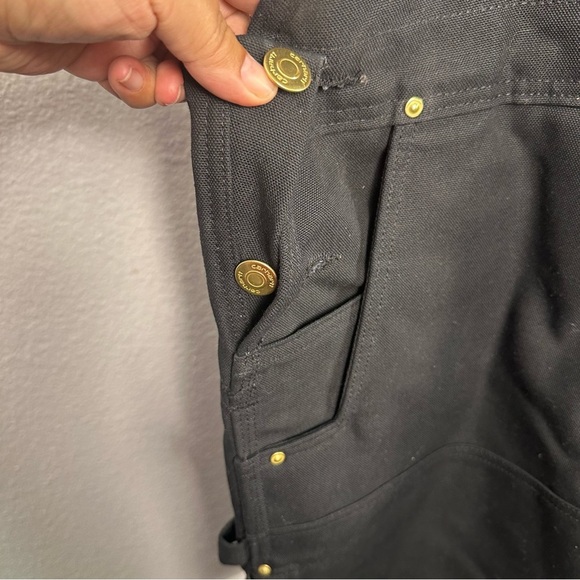 Carhartt Men's Firm Duck Insulated Bib Overall Relaxed Fit NWOT Size 2XL - Picture 3 of 7